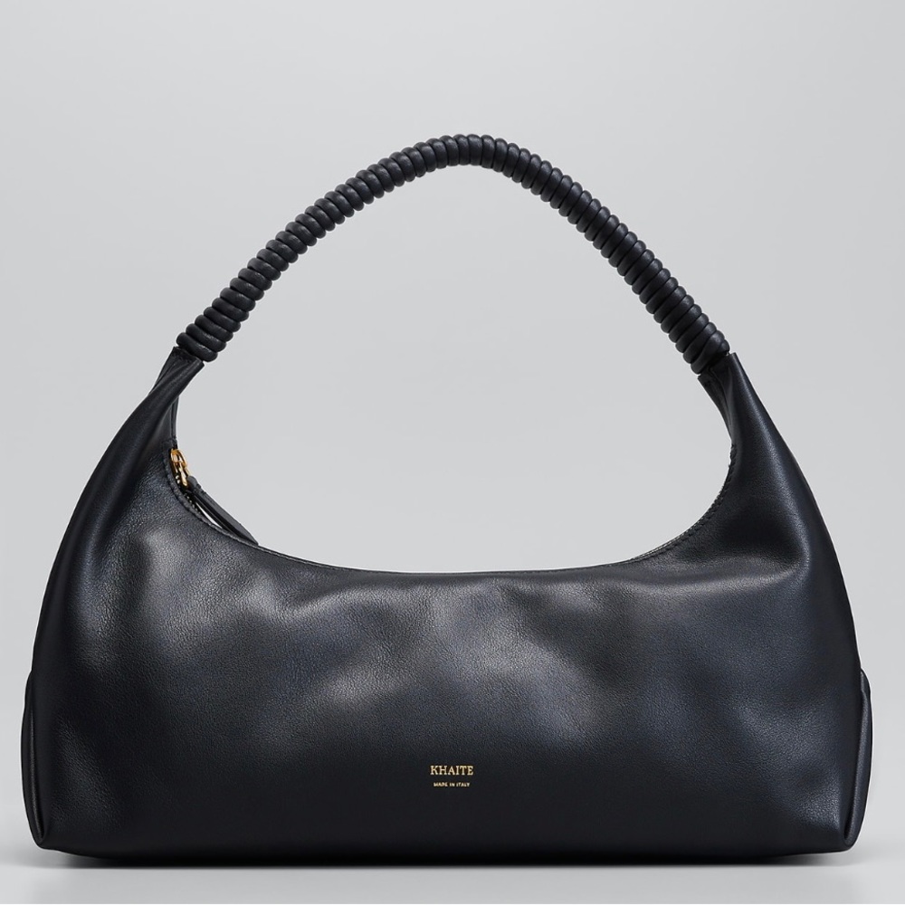 NWT Khaite Remi Hobo Shoulder Bag - Black